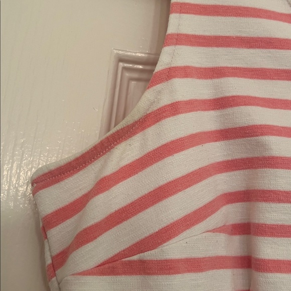 Old Navy Pink and White Striped Dress Size M - Picture 6 of 8